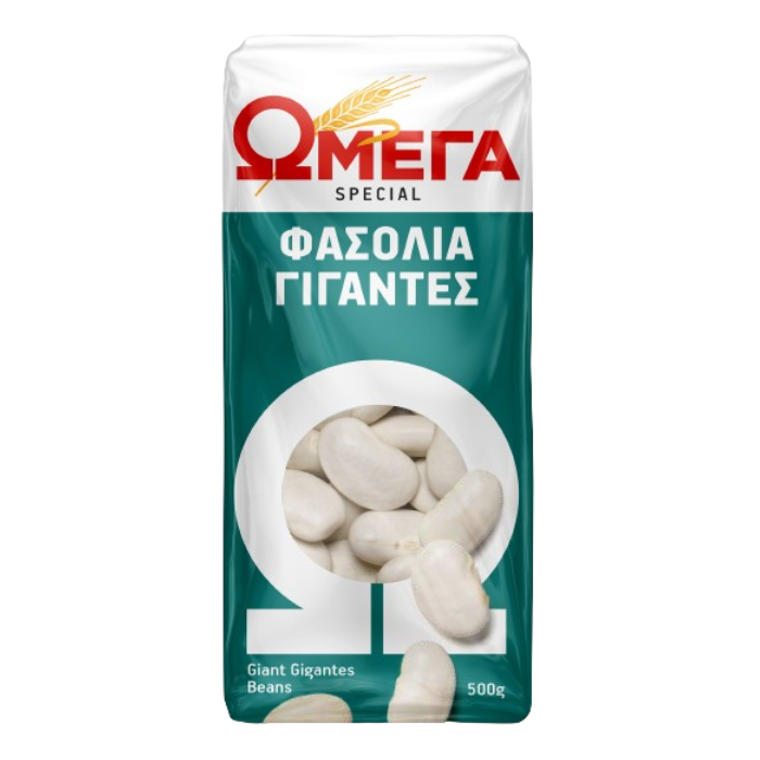 Omega gigades bonen, 500 gr Omega gigades bonen, 500 gr