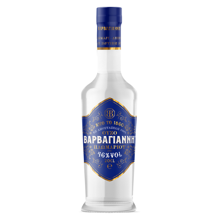 Barbayani ouzo blauw, 700 ml Barbayani ouzo blauw, 700 ml