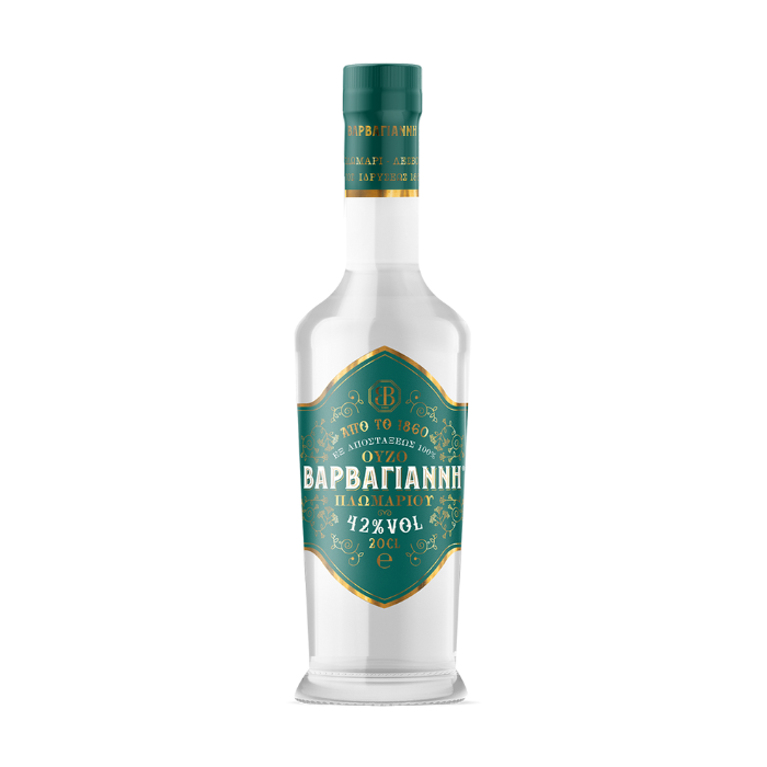 Barbayani ouzo groen, 200 ml Barbayani ouzo groen, 200 ml