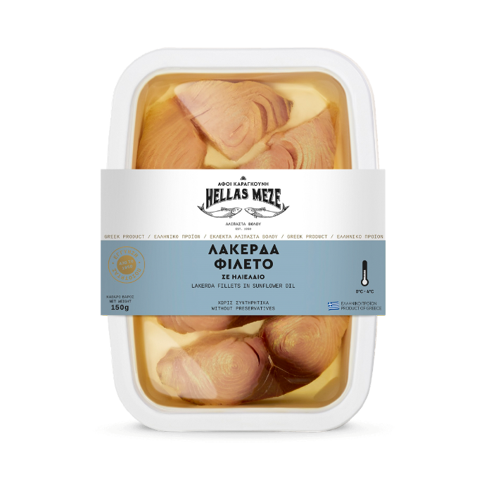 Hellas Meze lakerda filet, 150 gr Hellas Meze lakerda filet, 150 gr