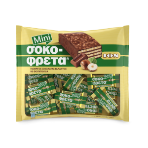 Ion Chocofreta met melk chocolade en hazelnoot mini, 15 x 14 gr