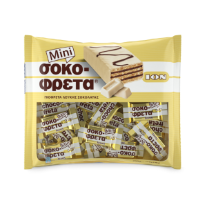 Ion Chocofreta met witte chocolade mini, 15 x 14 gr