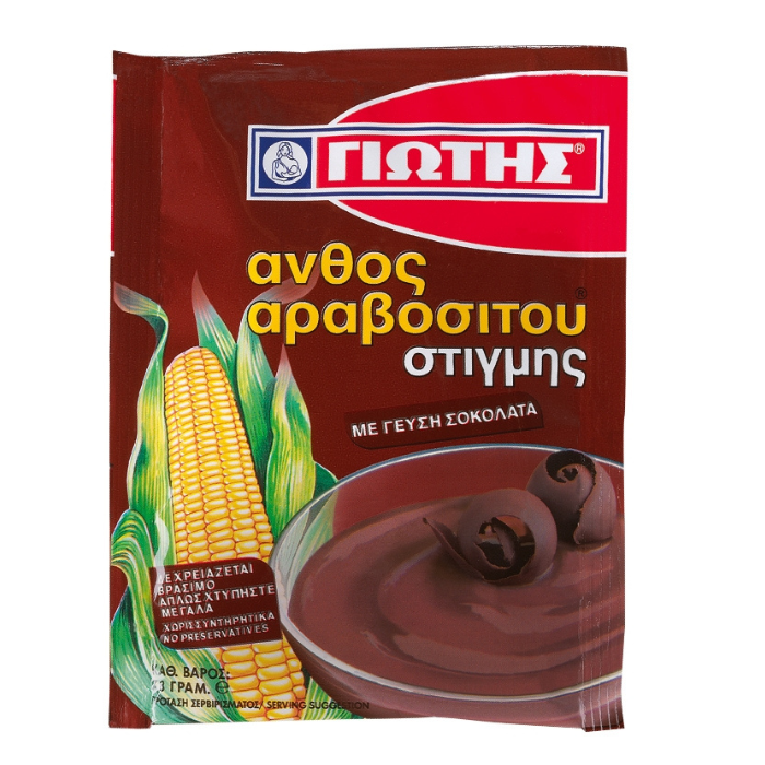 Jotis anthos aravositou met chocolade, 48 gr Jotis anthos aravositou met chocolade, 48 gr