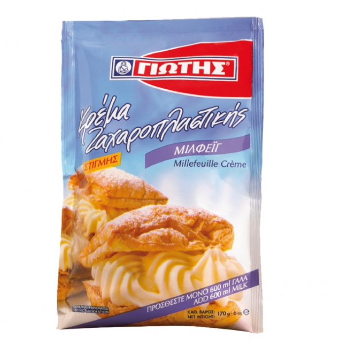 Jotis banketbakkersroom millefeuille, 170 gr Jotis banketbakkersroom millefeuille, 170 gr