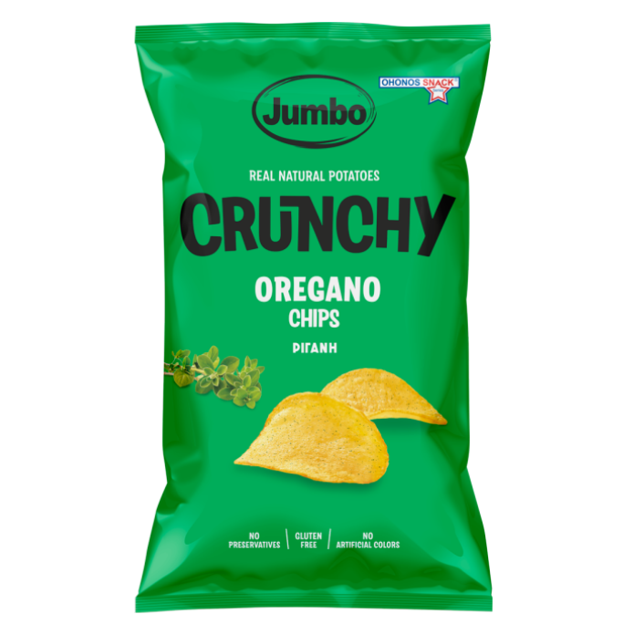 Jumbo oregano chips, 90 gr Jumbo oregano chips, 90 gr
