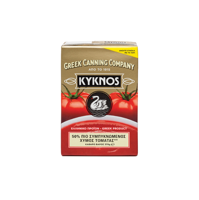 Kyknos pomodoro passato dubbel geconcentreerd, 375 gr Kyknos pomodoro passato dubbel geconcentreerd, 375 gr