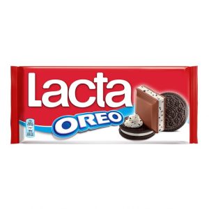Lacta melkchocolade met oreo, 105 gr