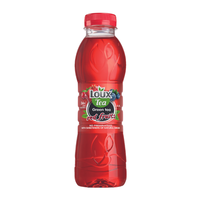 Loux ice tea bosvruchten, 500 ml Loux ice tea bosvruchten, 500 ml