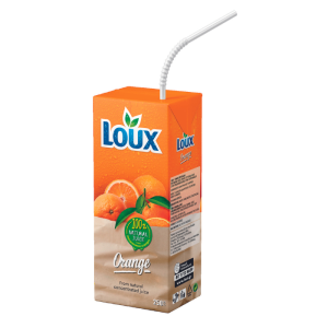 Loux Sinaasappelsap, 250 ml