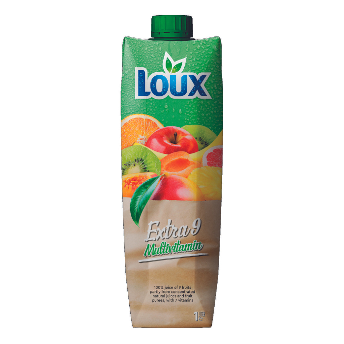 Loux vruchtensap 9 vitamines, 1 liter Loux vruchtensap 9 vitamines, 1 liter
