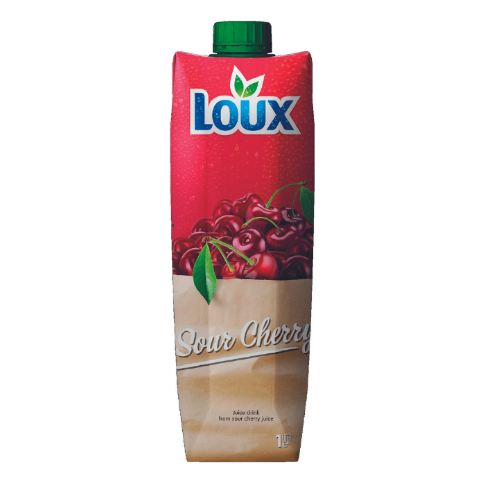 Loux zure kersensap, 1 liter Loux zure kersensap, 1 liter