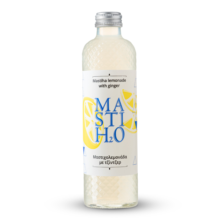 Mastih2o mastiha limonade met gember, 330 ml Mastih2o mastiha limonade met gember, 330 ml
