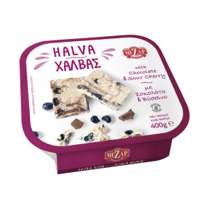 Mezap halva met kers en chocolade, 400 gr