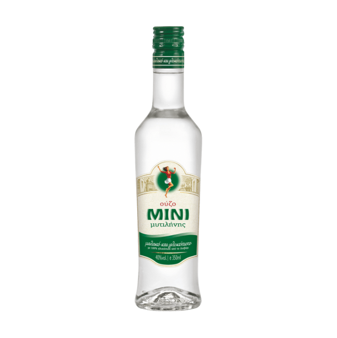 Mini Mitilini ouzo, 330 ml Mini Mitilini ouzo, 330 ml