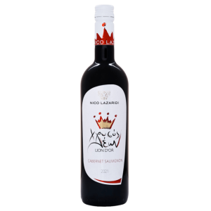 Nico Lazaridi Lion d'or rood, 750 ml