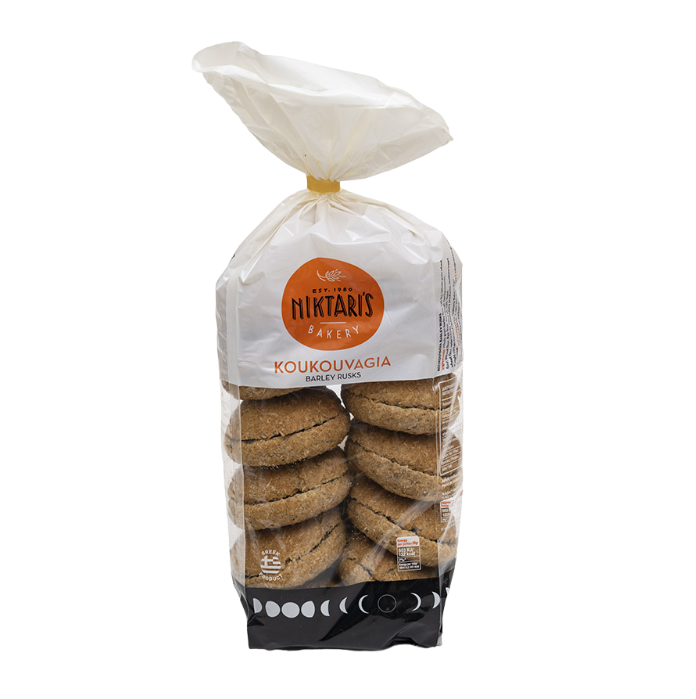 Niktaris koukouvagia ronde dakos, 650 gr Niktaris koukouvagia ronde dakos, 650 gr