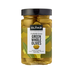 Olymp groene olijven met pit, 170 gr