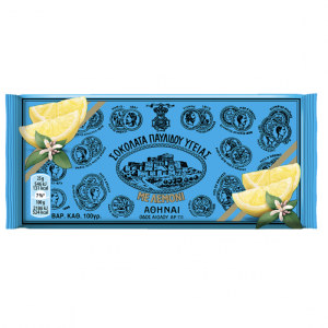 Pavlidis pure chocolade met citroen, 100 gr