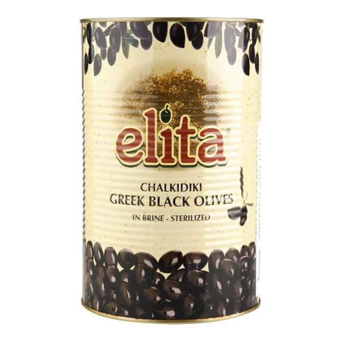 Elita zwarte olijven Elita zwarte olijven zonder pit - super mamouth, 2 kilo - Afbeelding 1