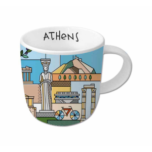 Grieks koffie / thee beker - Athene