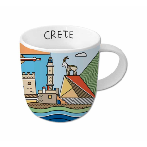 Grieks koffie / thee beker - Kreta