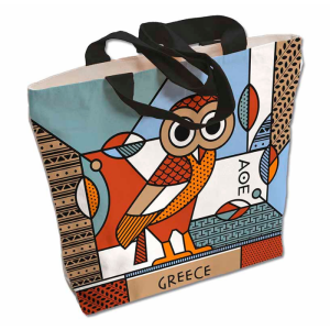 Griekse tas - Ancient owl