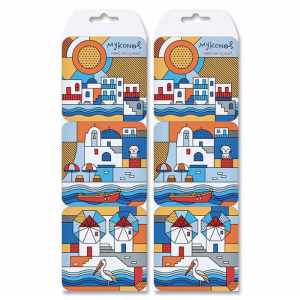 Onderzetters - Mykonos - per 6 stuks
