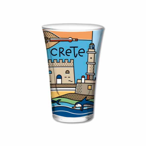 Ouzo glas - Kreta