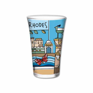 Ouzo glas - Rhodes
