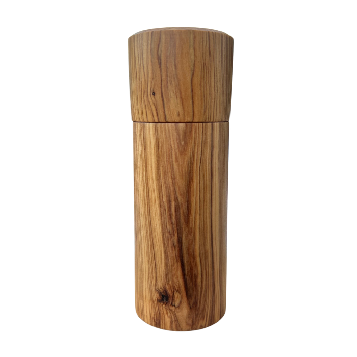 Olijfboomhout – zout en peper molen – 17 cm Olijfboomhout - zout en peper molen - 17 cm