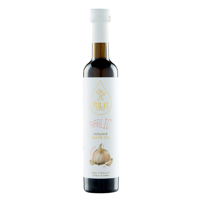 Pellas olijfolie met knoflook, 250 ml Pellas olijfolie met knoflook, 250 ml