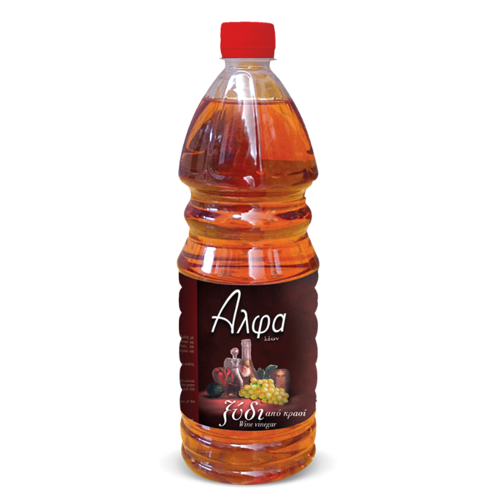 Alfa Leone rode wijnazijn 1 liter Alfa Leone rode wijnazijn, 1 liter - Afbeelding 1