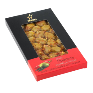 Astir groene olijven met peper, 300 gr