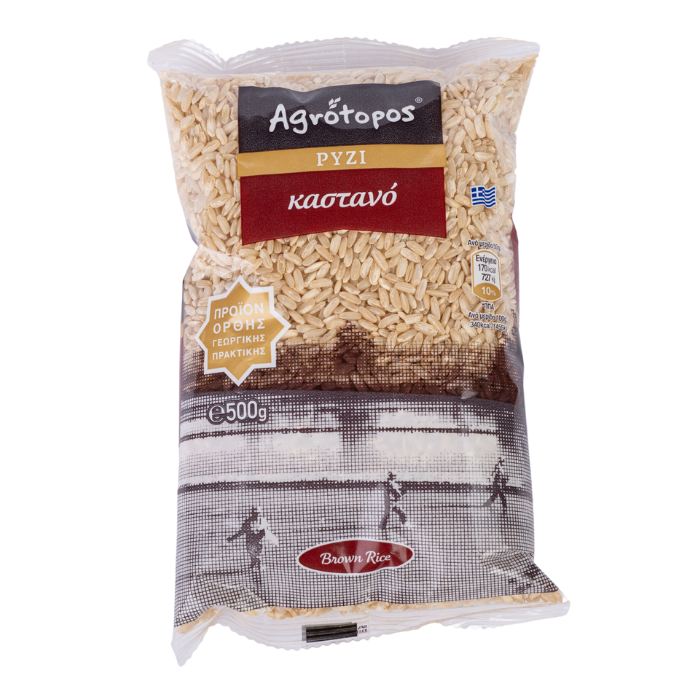 Agrotopos bruine rijst Agrotopos bruine rijst