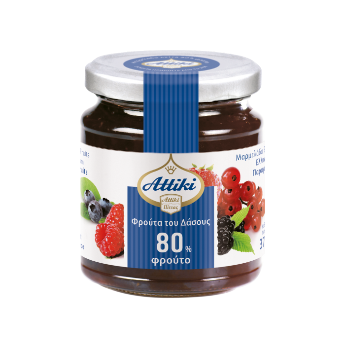 Attiki bosvruchten jam, 370 gr Attiki bosvruchten jam, 370 gr