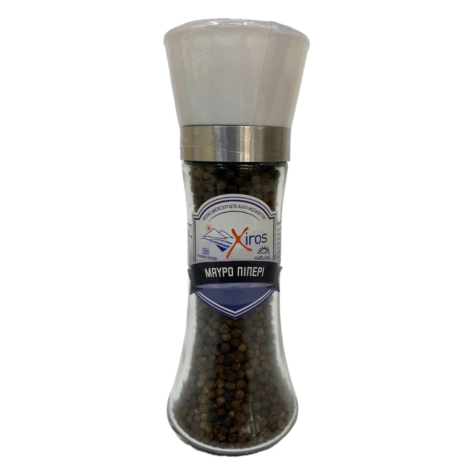 Xiros Mesologgiou zwarte peper, 90 gr Xiros Mesologgiou zwarte peper, 90 gr