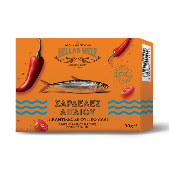 Hellas Meze sardientjes pikant