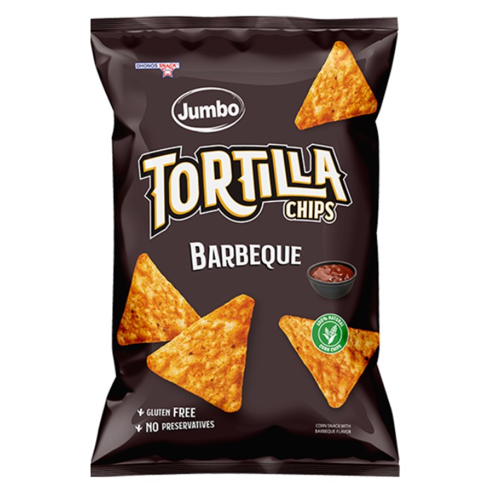 Jumbo tortilla bbq chips