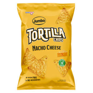 Jumbo tortilla nacho cheese chips