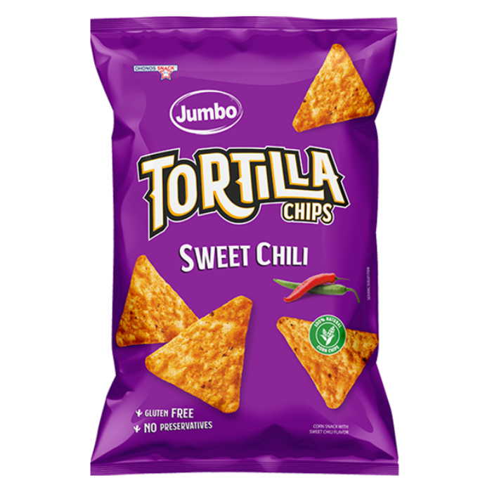 Jumbo tortilla sweet chili chips