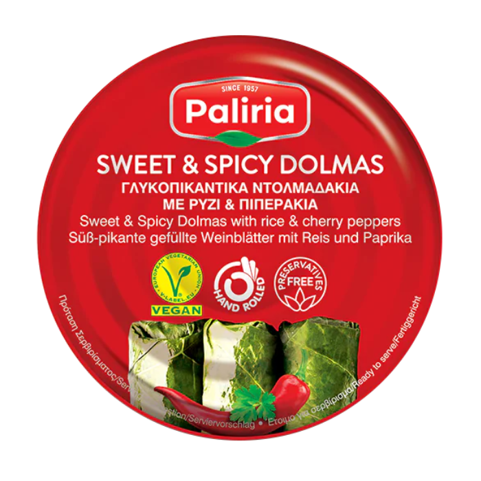 Paliria dolmas sweet and spicy